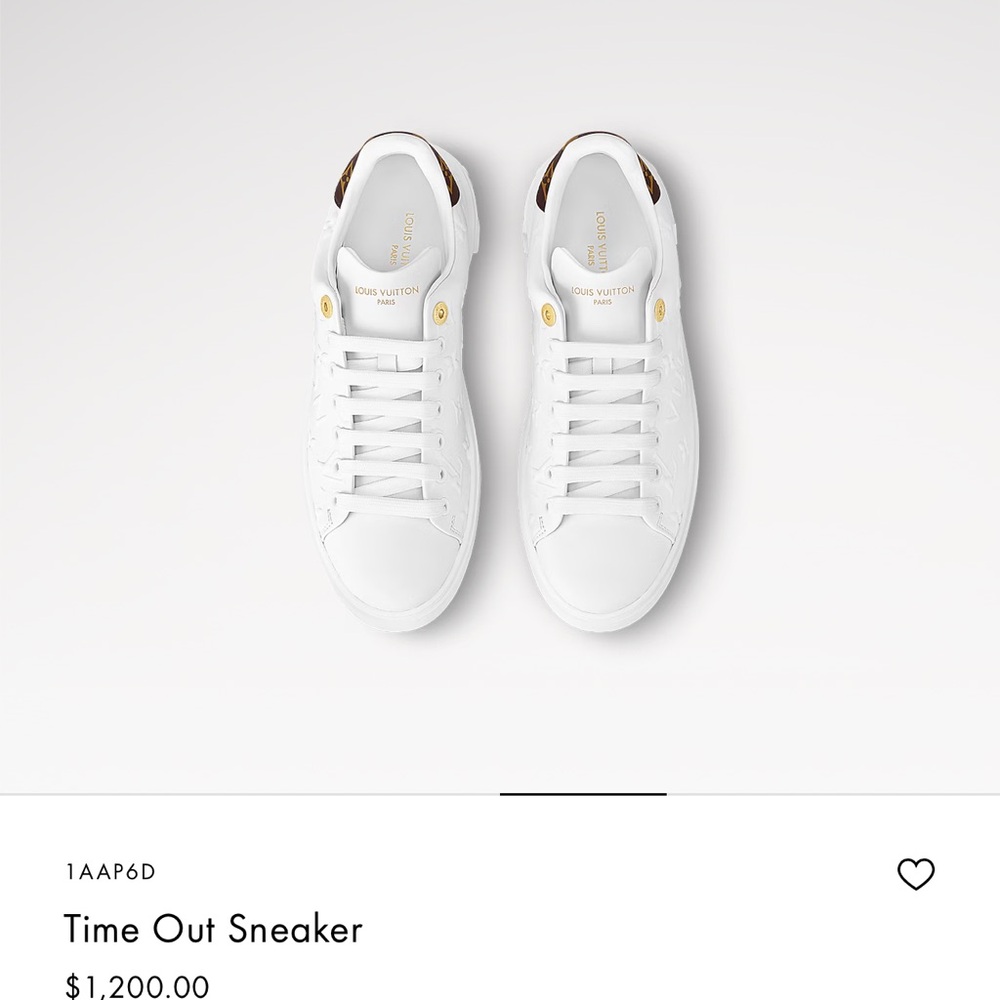 Louis Vuitton White Sneakers